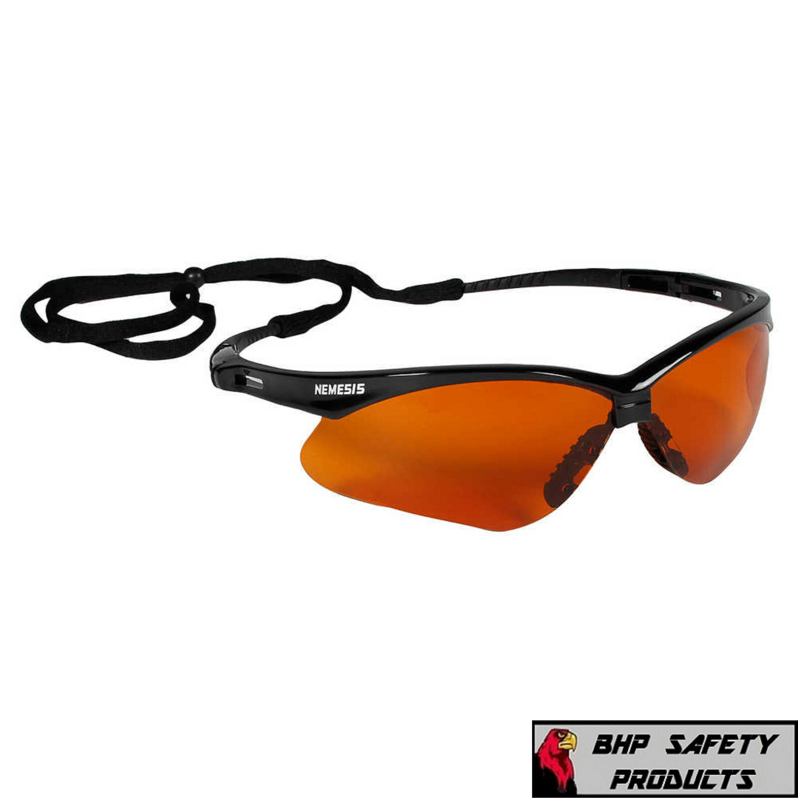 (3 PAIR) KLEENGUARD NEMESIS SAFETY GLASSES COPPER “BLUE SHIELD” LENS 19642
