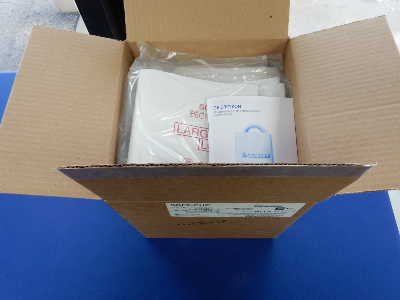 GE Critikon Soft-Cuf Large Adult Long SFT-A3-2A-L-5S (BOX OF 20)