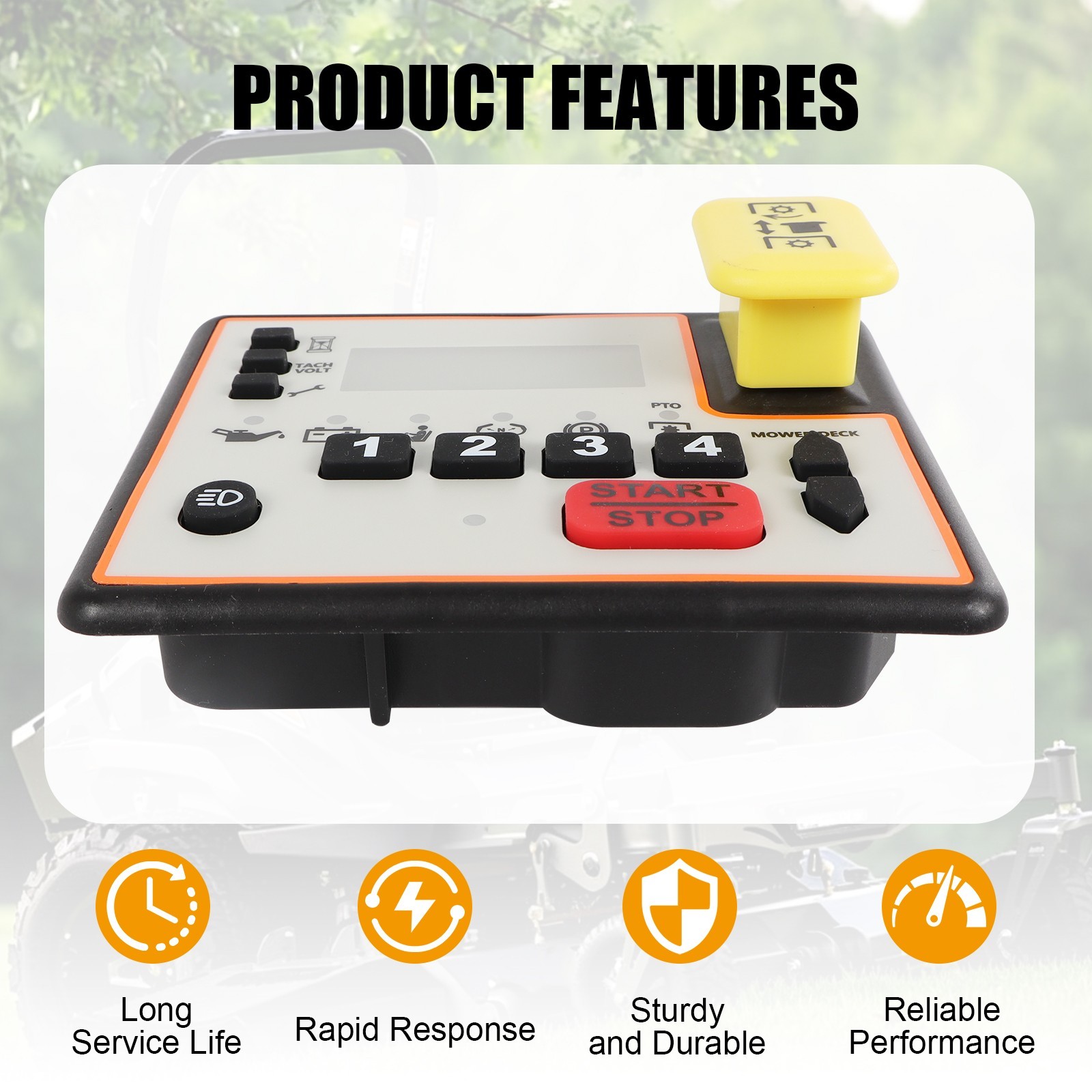Control Panel Console Keypad 486-0058-00, 486-0057-00 for Spartan Mower Carb