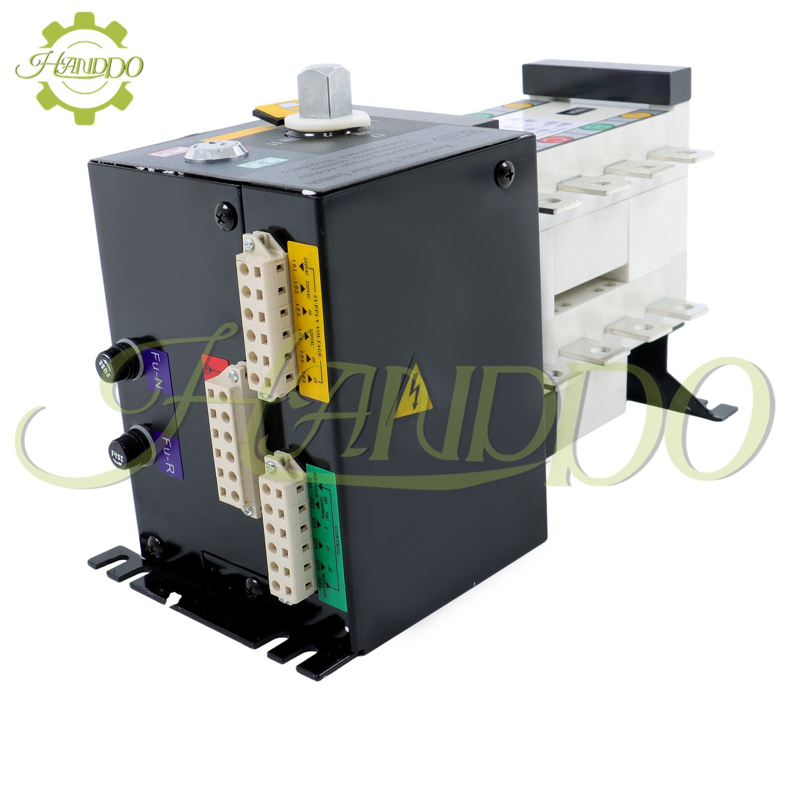 Industrial Automatic Transfer Switch 160A 4 Poles 110V 220V Grid to AC Generator