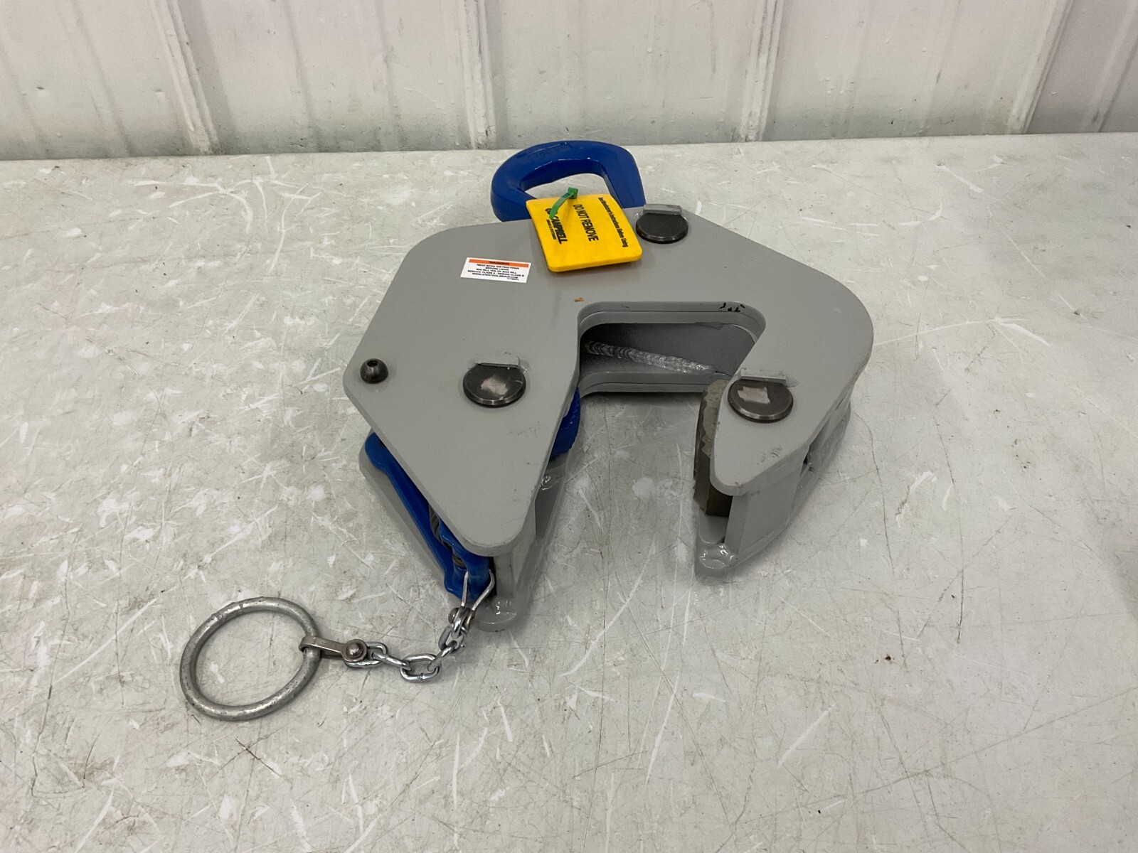 Campbell Chain & Fittings – 6420703 5 ton Locking ”E” Plate Clamp 1-1/4” – 2-1/2