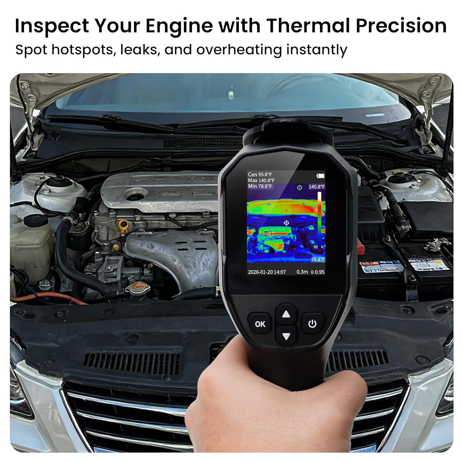 ANXTECH Infrared Thermal Camera ISR Resolution 240×240 Thermal Imaging Camera