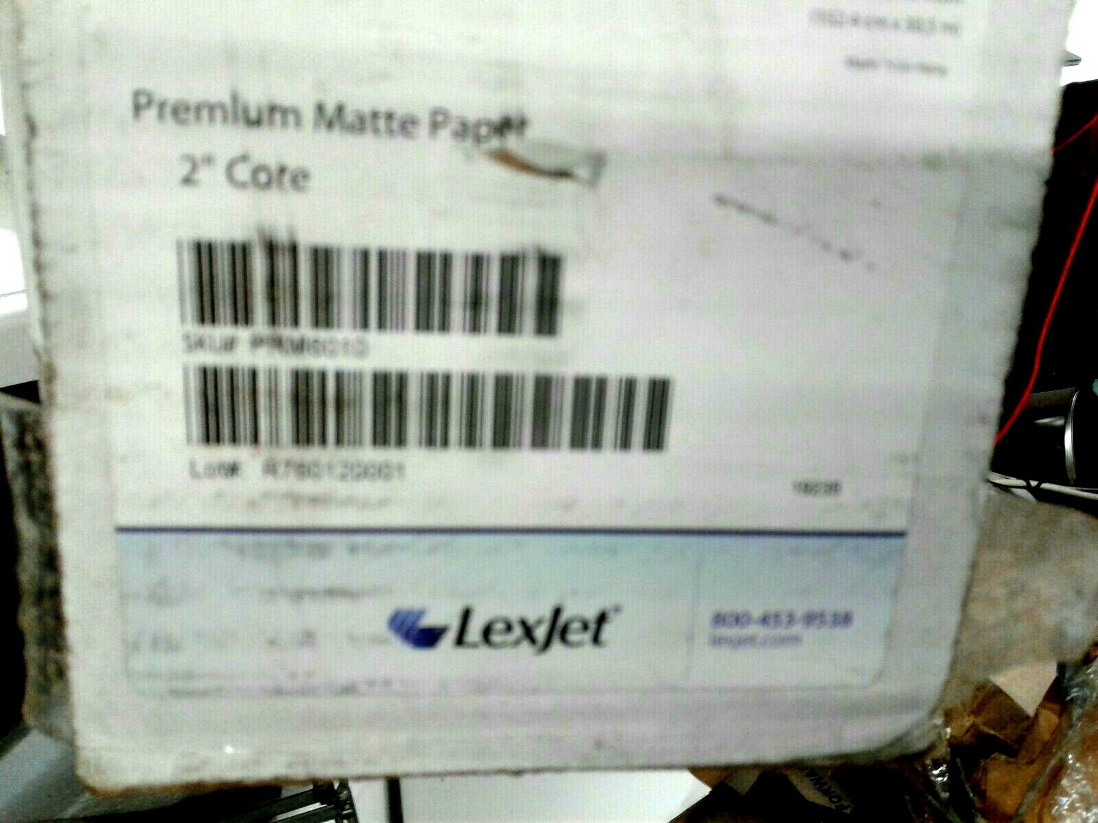LexJet Premium Matte Paper 2″ Core 60″ x 100′ PRM6010