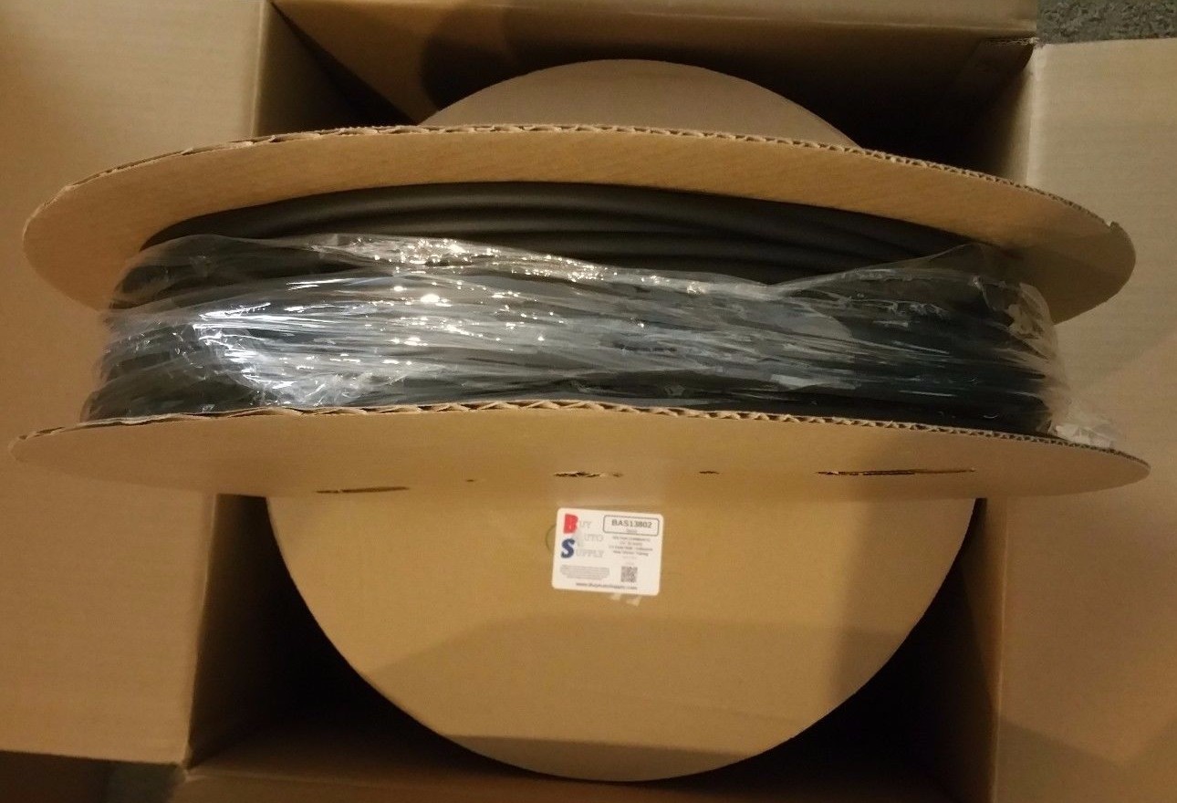 3:1 Heat Shrink Tubing Adhesive Lined Dual Wall – 328 Foot Roll – 1/4″ ID