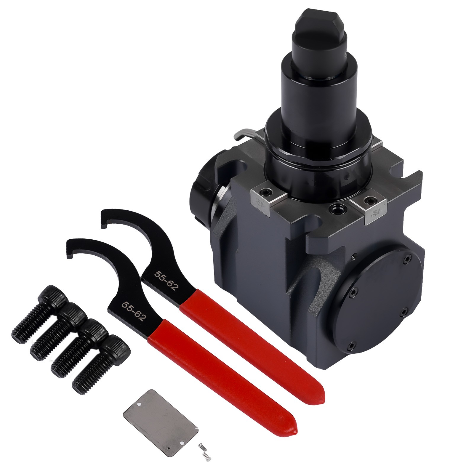 BMT65-90°-72-ER40 Driven Tool Holder External Lock W/ ER40 Wrench Fits CNC Lathe