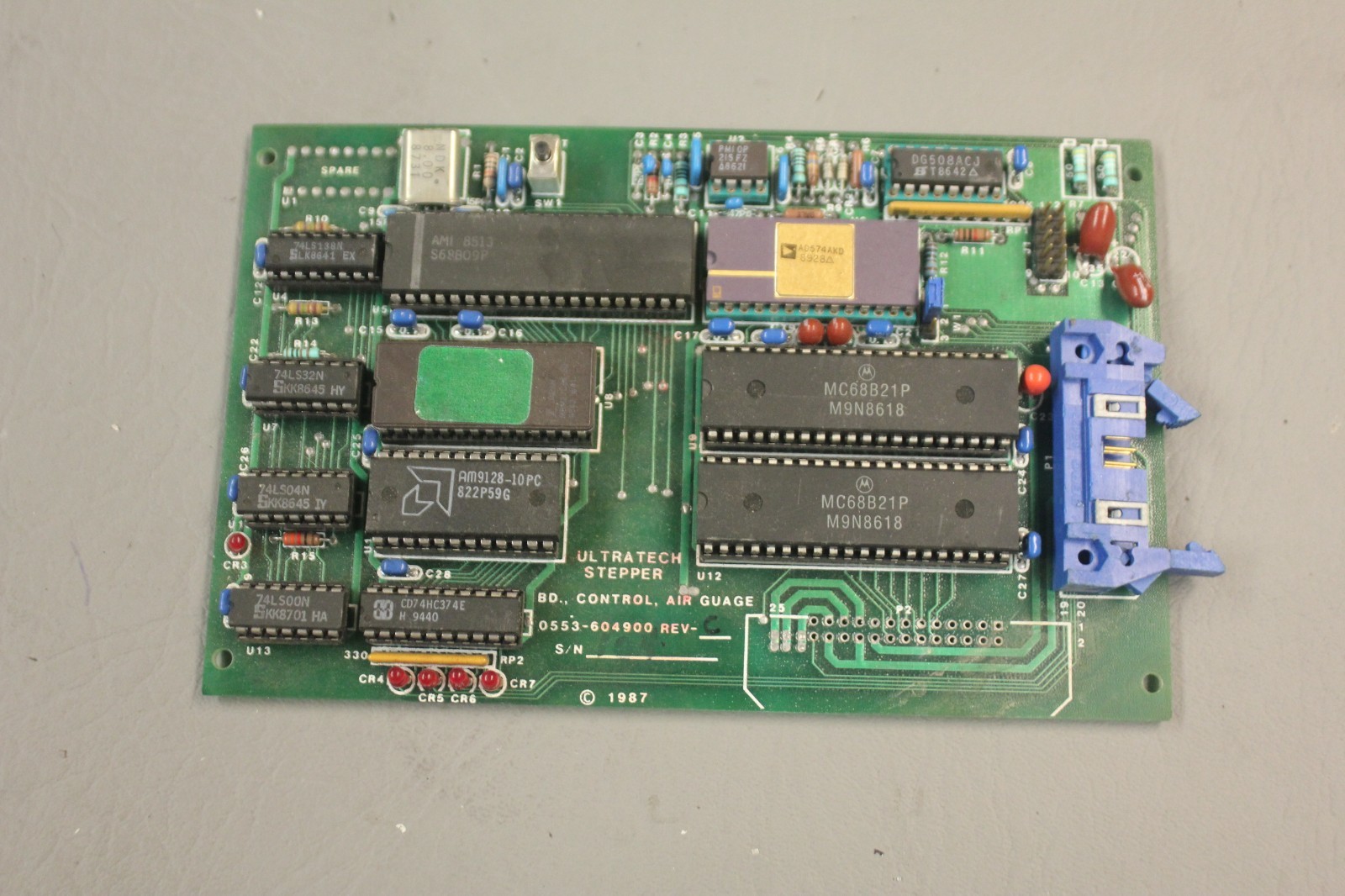 ULTRATECH STEPPER BD CONTROL AIR GUAGE AMPLIFIER BOARD O553-604900