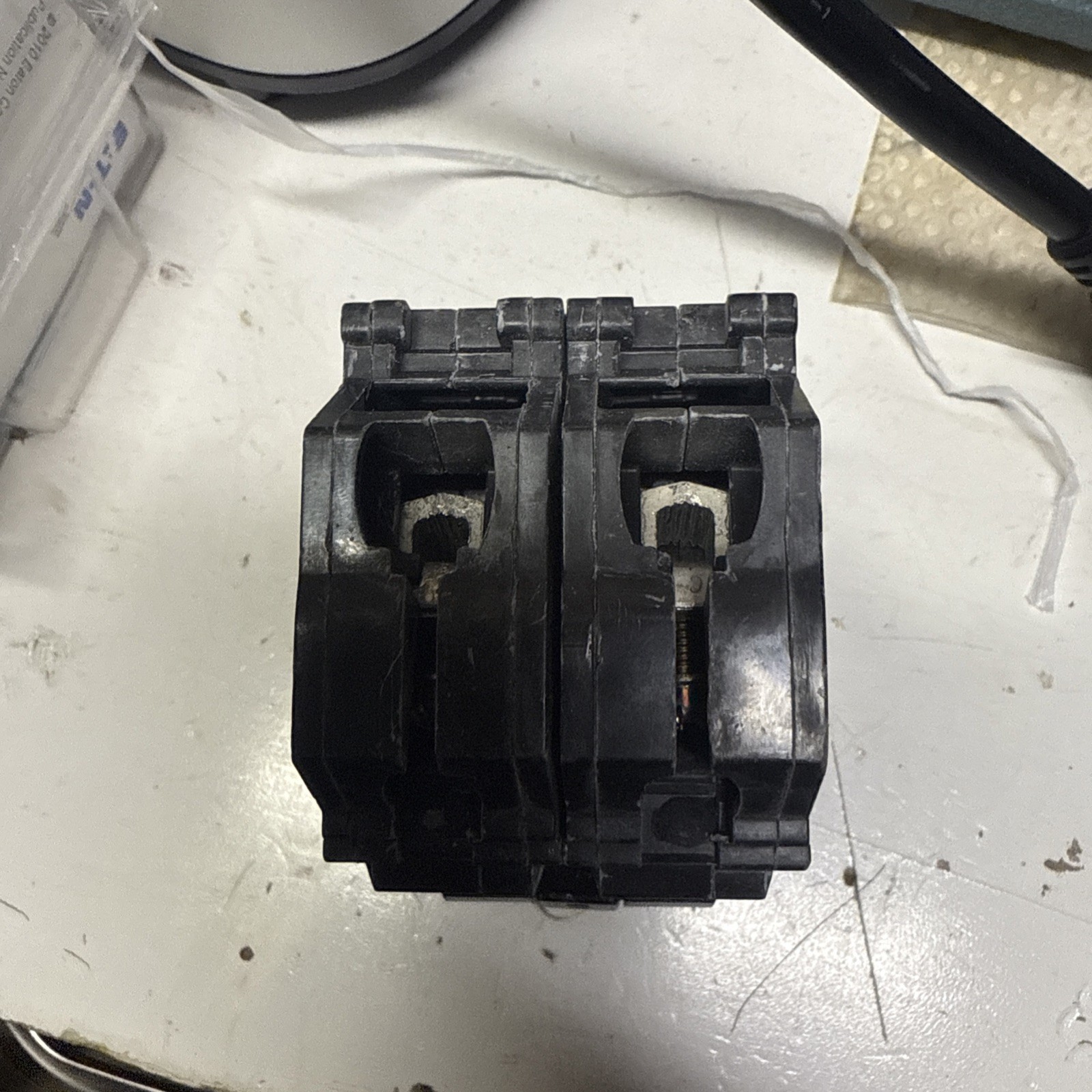 General Electric THQB2130 Circuit Breaker 30A 240V 2P THQB 30 Amp Bolt On Used