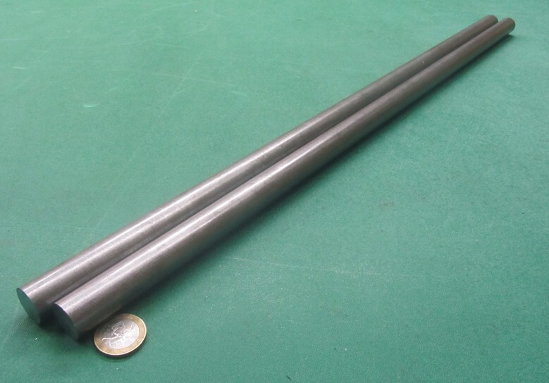 12L14 Steel Unpolished Rod Round Bar, 3/4″ Dia x 2 Foot Long, 2 Pcs, 4 Ft Total