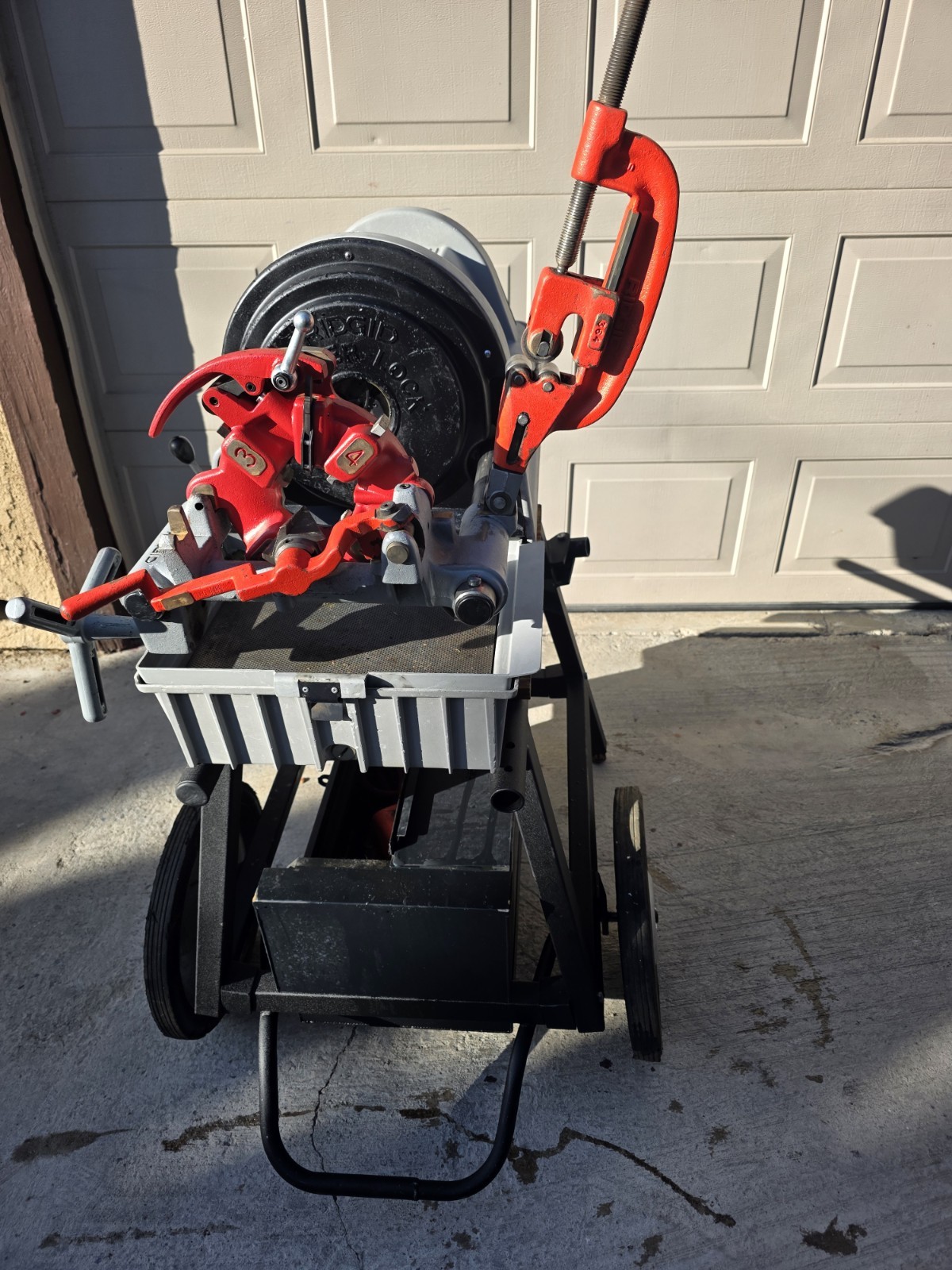 RIDGID 1822I Pipe Threading Machine