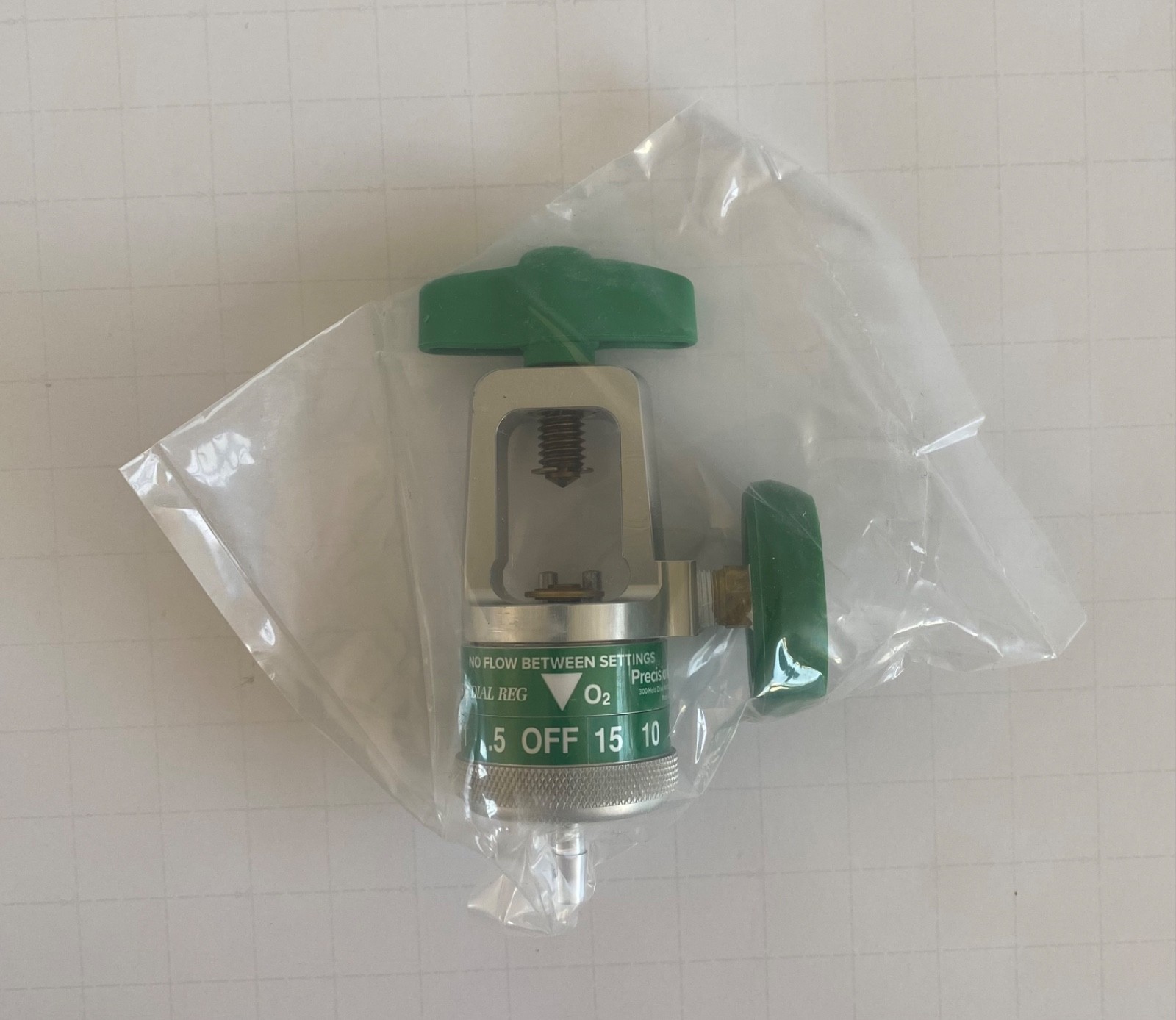 Precision Medical 168708D Easy Dial Regulator – 1600 Series – NEW/SEALED