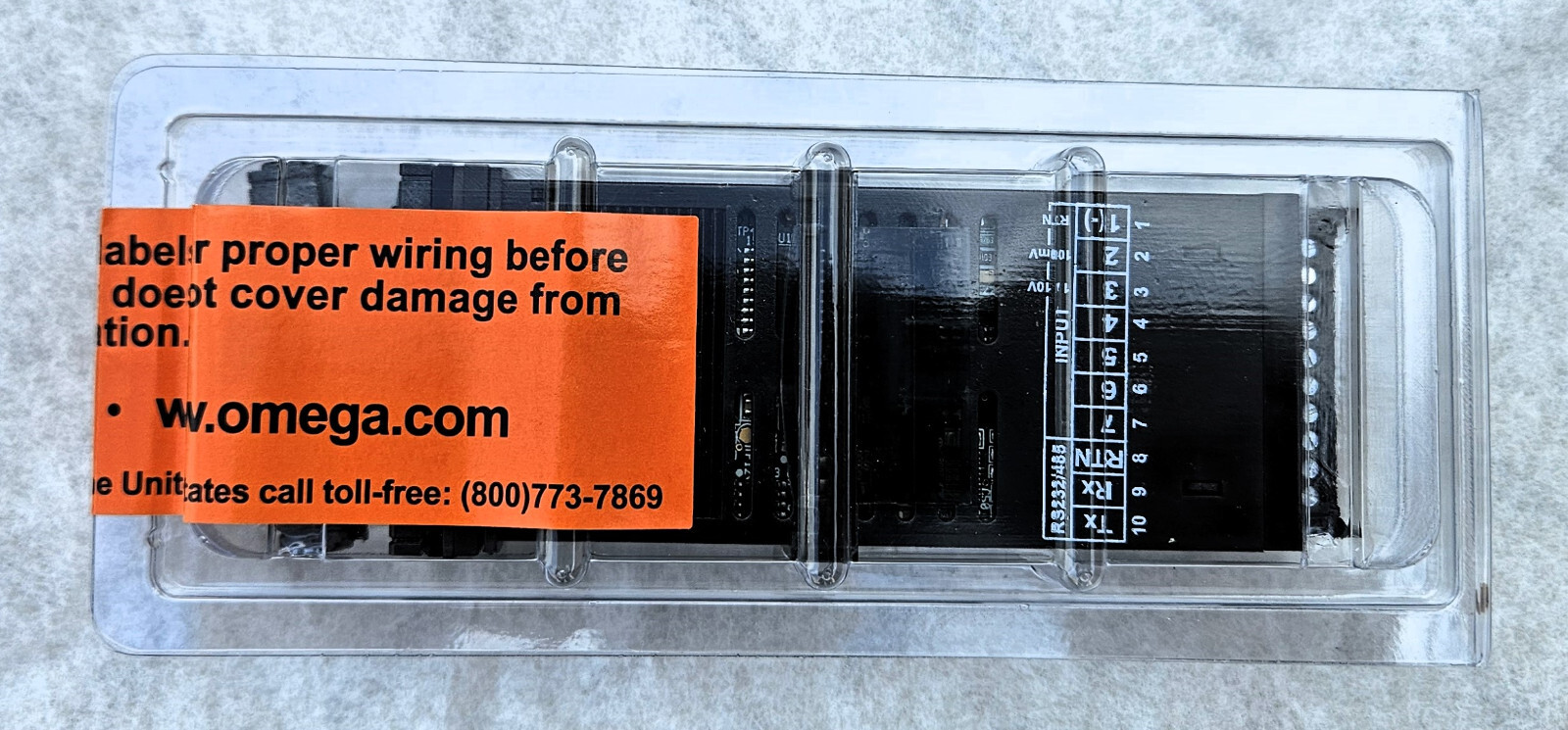 OMEGA CNI3253-C24 UNIVERSAL INPUT HIGH ACCURACY TEMPERATURE DIN PID CONTROLLER