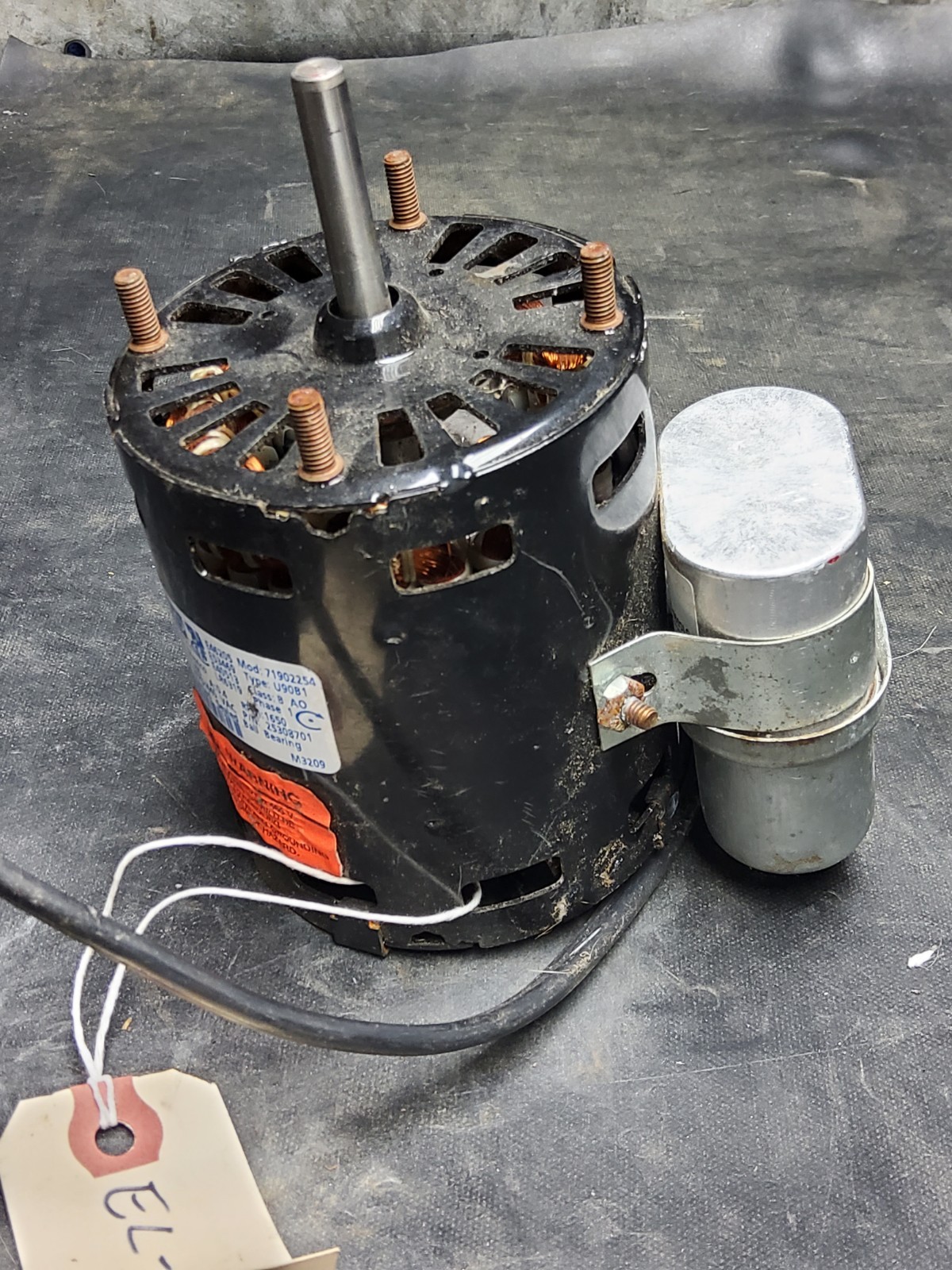 Fasco Type U90B1 fan motor 1/15 Horsepower