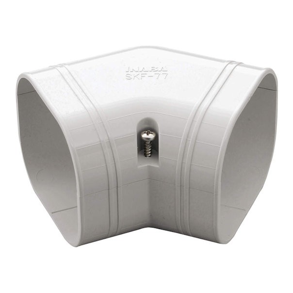 SlimDuct 2-3/4″ 45° Flat Elbow White