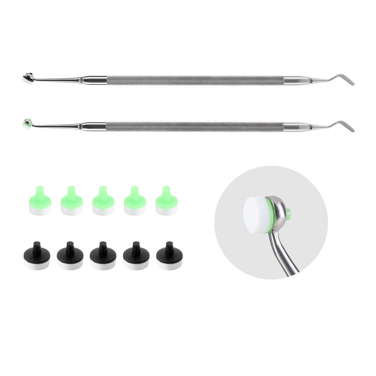 Dental Resin Filling Kit Molding Tool Material Quick Composite Foam Pads Handle