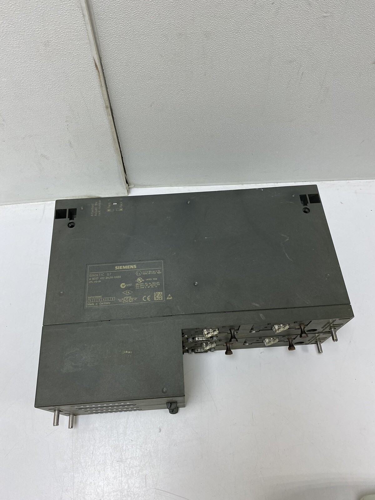 Siemens S7-400 CPU 412-3H 6ES7412-3HJ14-0AB0 + 2x 6ES7960-1AA04-0XA0