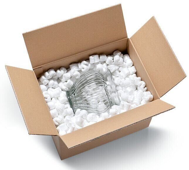 Packing Peanuts 3.5 cu ft – 1 Bag White Anti Static from 100% Recycled Material
