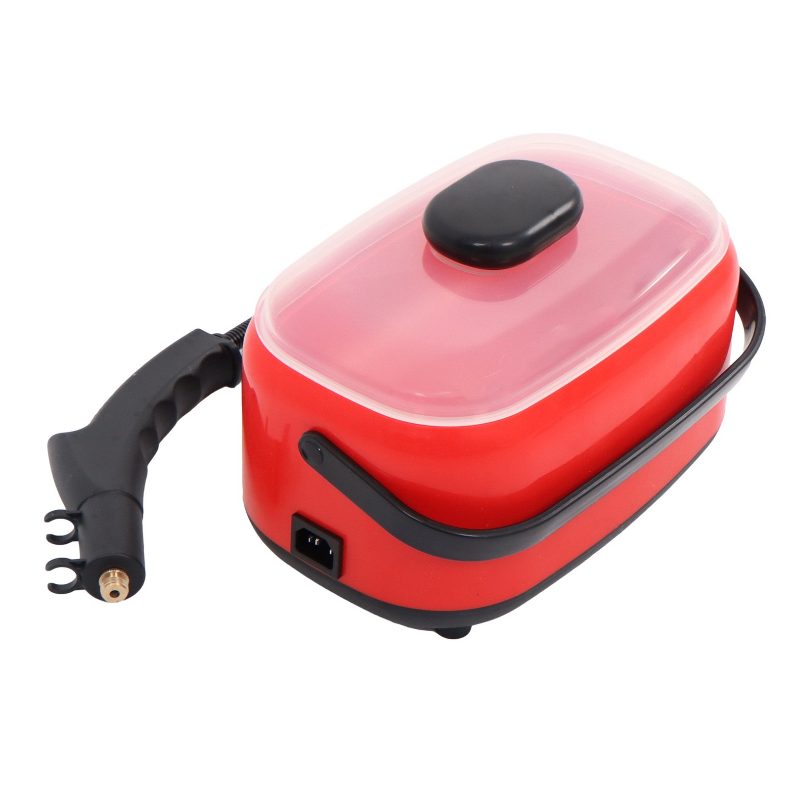 2500W Steam Cleaner 1500ml 110V Red Portable-Car Engine Degreasing&Tile Grout