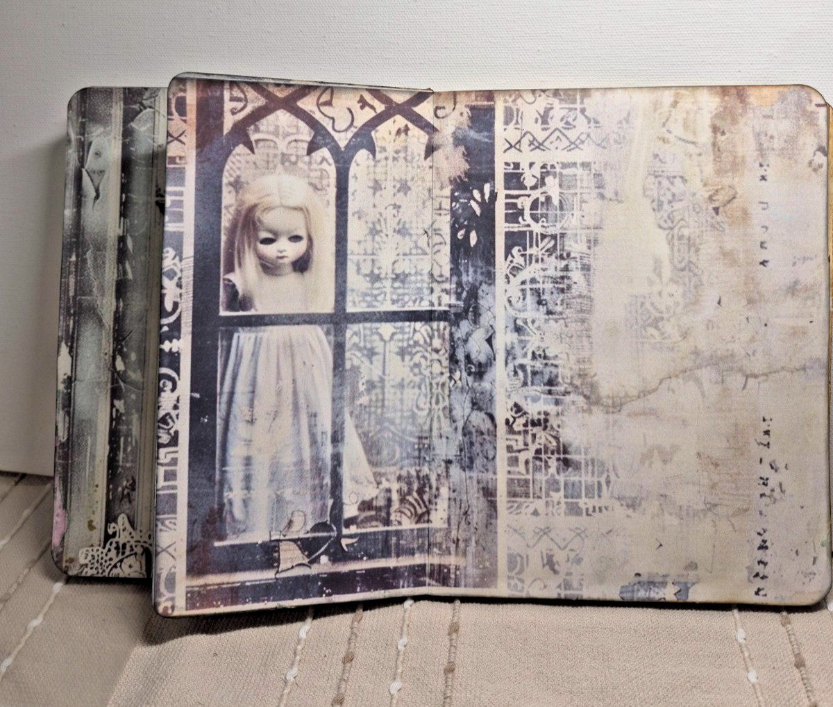 Junk Journal THROUGH THE ATTIC WINDOWS