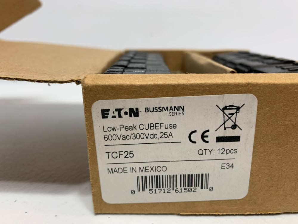 Cooper Bussmann TCF25 Fuse 25A 600V