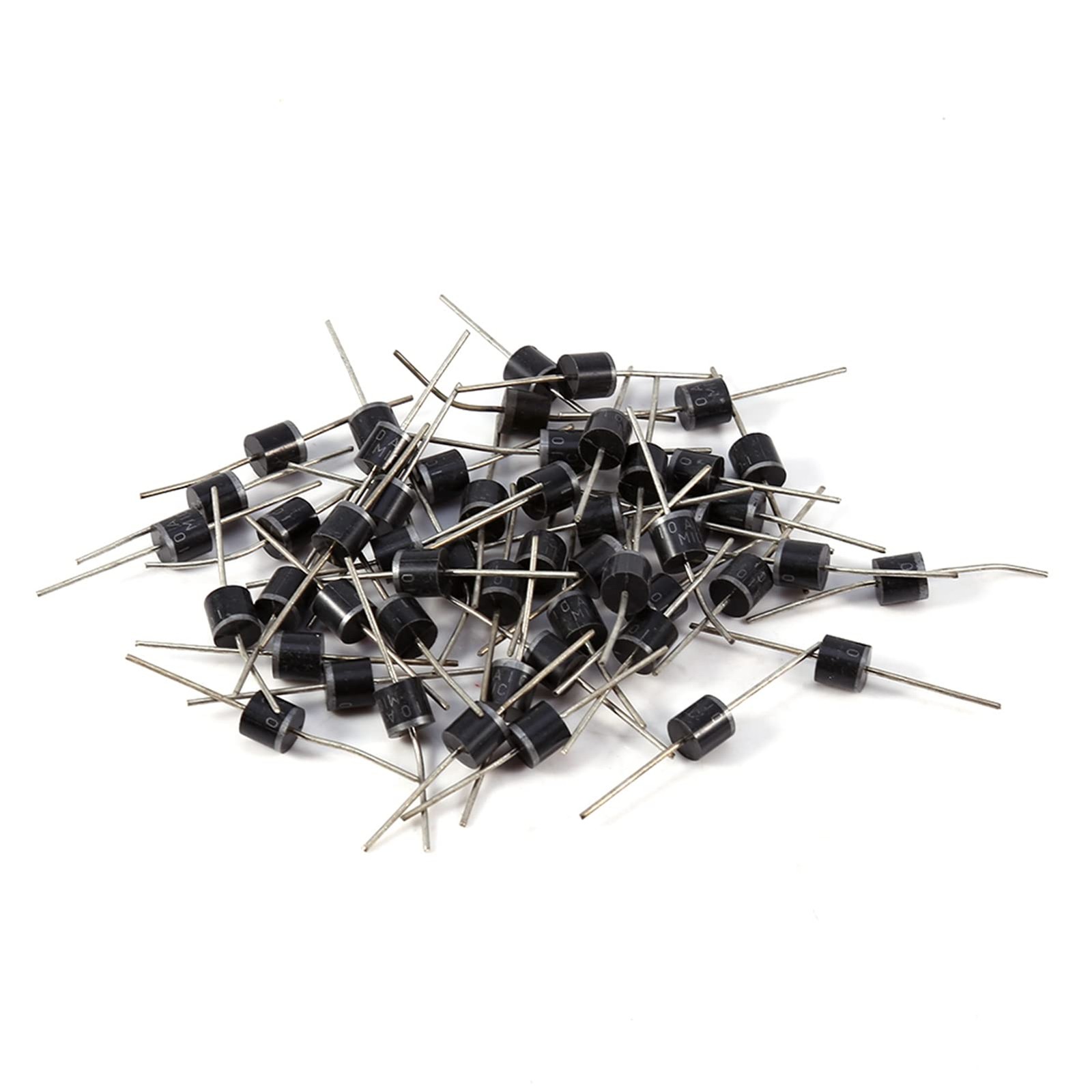 50pcs 10A10 1000V diode 12v High Voltage Rectifying Diodes One Way Electrical…
