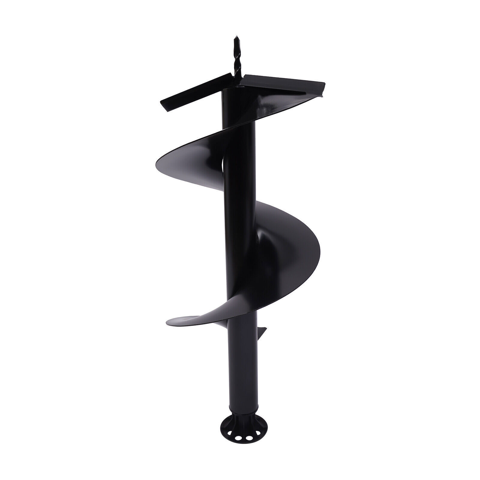 11″ Bit Post Hole Digger Gas Powered 63cc 3hp Hand Push Earth Auger Ground Drill