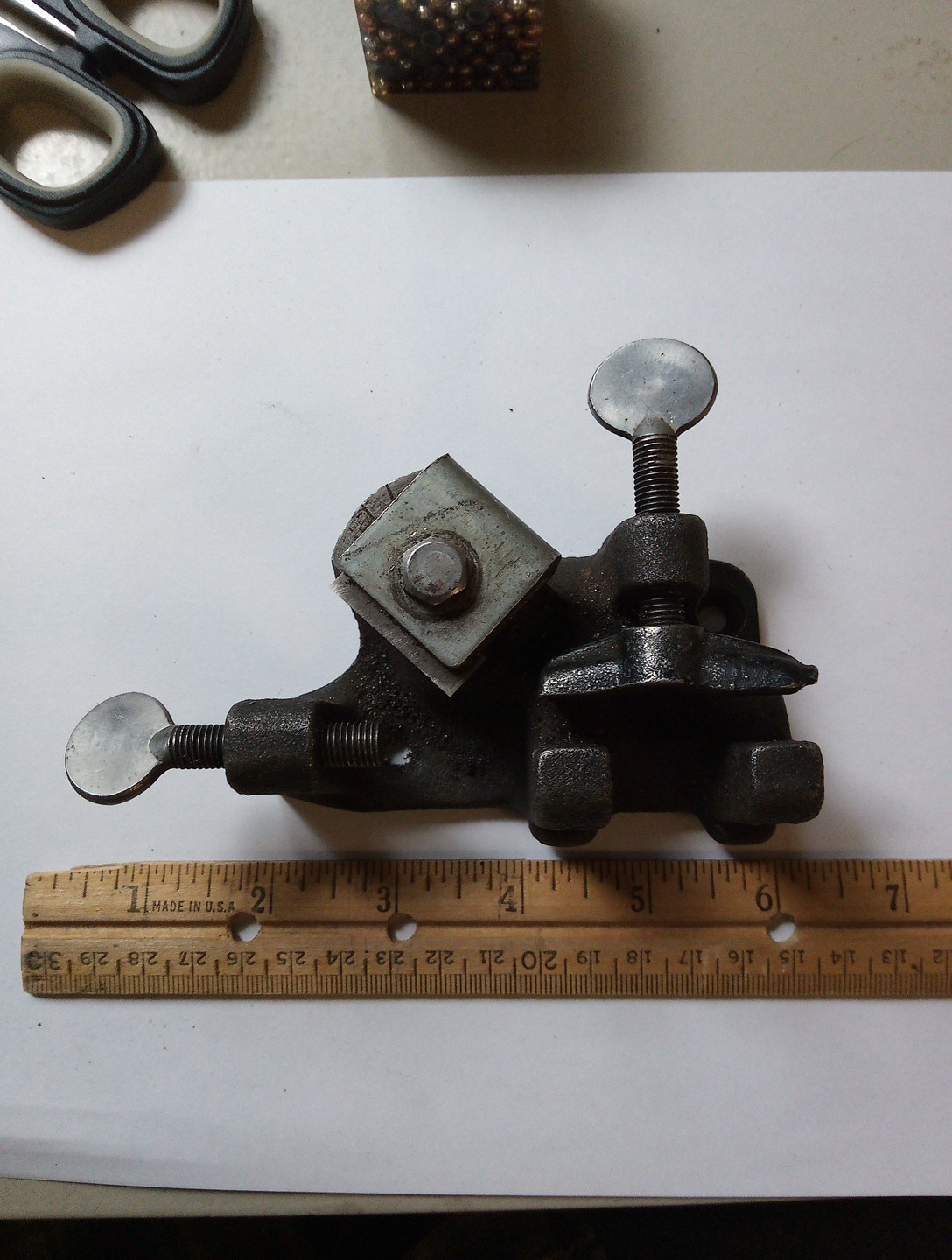 Vintage Small Pipe Vice,Smaller Pipe, Copper Tubing,Ect. Flaring,Brazing,Unbrand