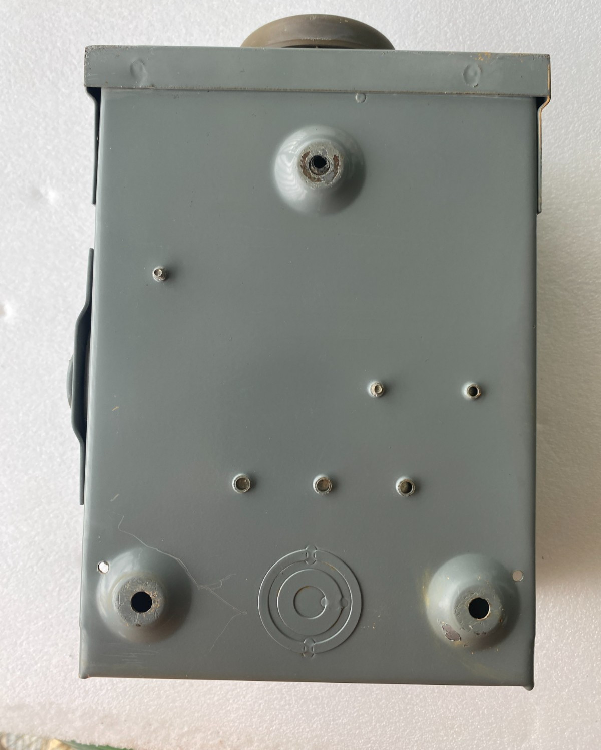 SQUARE D Fusible Disconnect Switch, D221NRB NEMA 3R ENCLOSURE, 30 AMP, 240 VAC