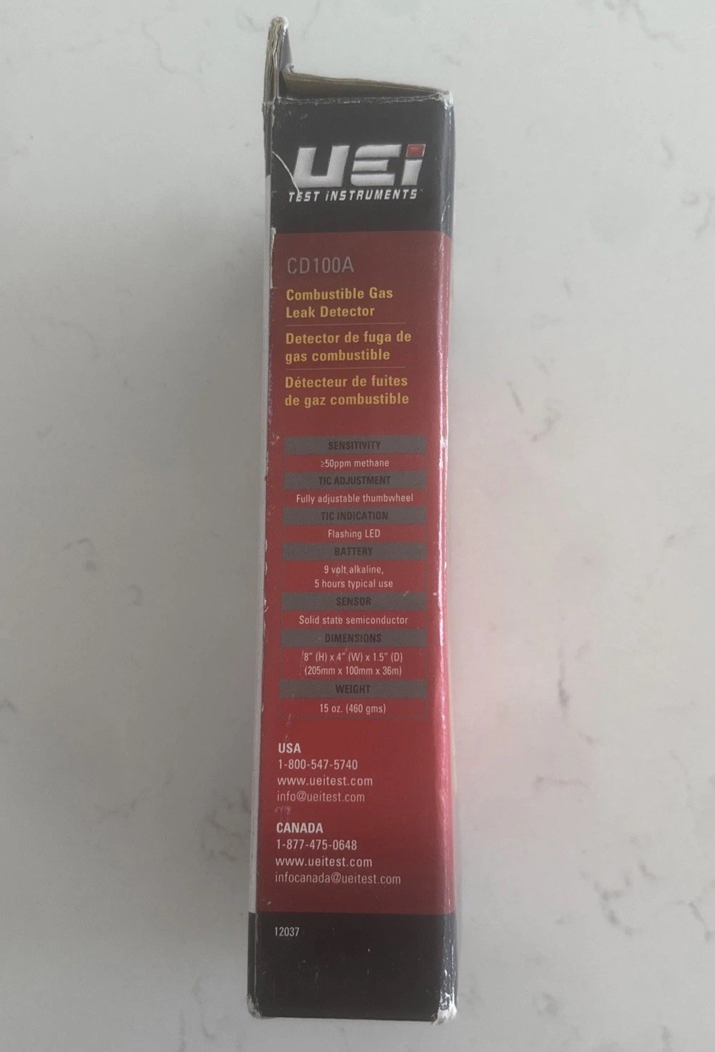 Open Box – UEi Test Instruments Combustible Gas Leak Detector CD100A