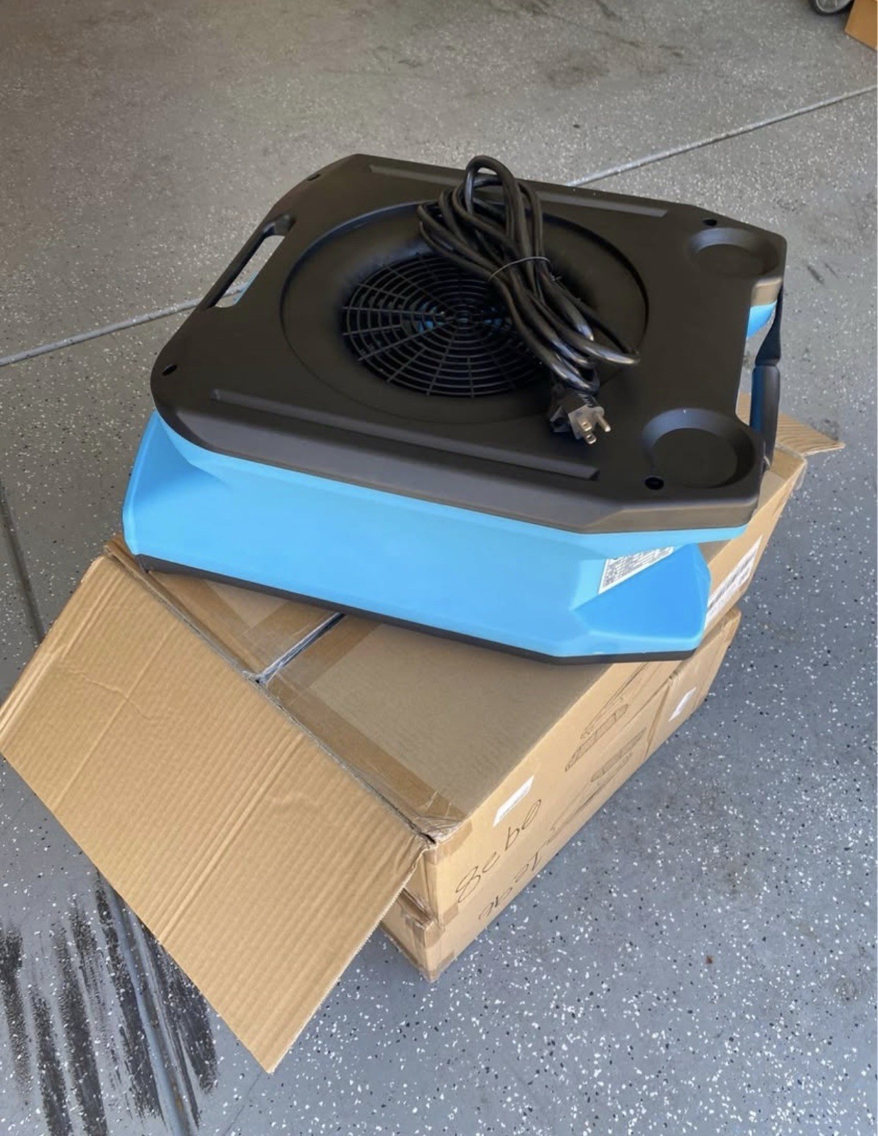 Commercial Turbo Blower Dryer – 1100 CFM, 1/4HP, Lightweight 18.3 Ibs, Stackable