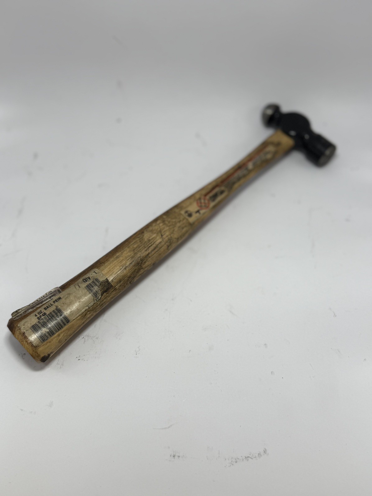 Blue-Point 4oz Ball Peen Hammer Made In USA Wooden Handle