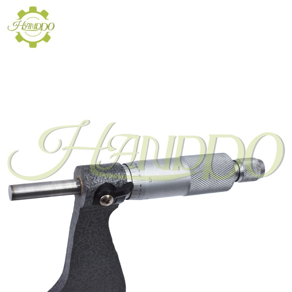 Outside Micrometer 4-5″/0.0001″ Carbide Tipped Precision Micrometer