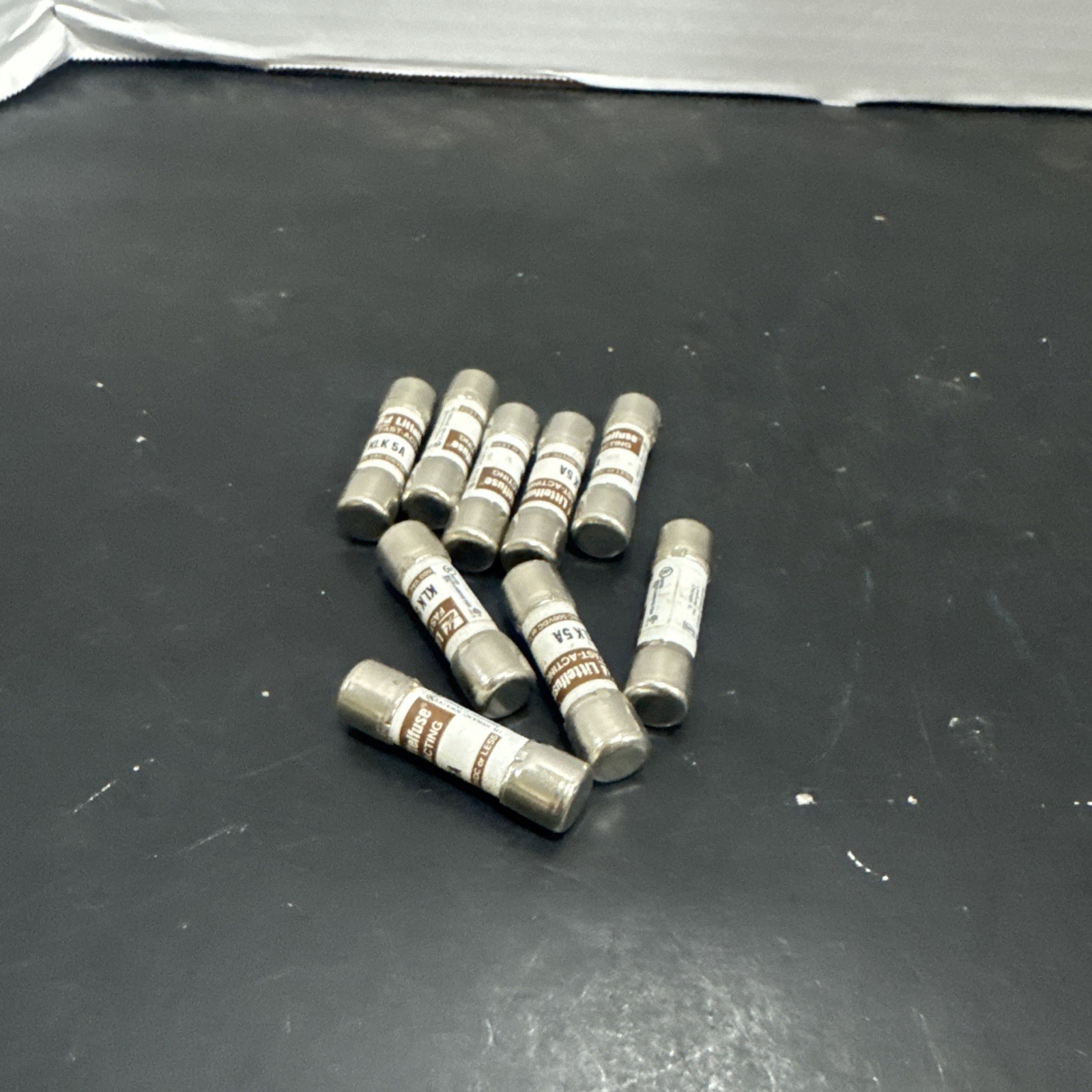 9 Pcs LITTELFUSE KLK 5A KLK-5A 5A 600V FUSE CLASS CC FAST ACTING KLK 5 NOS