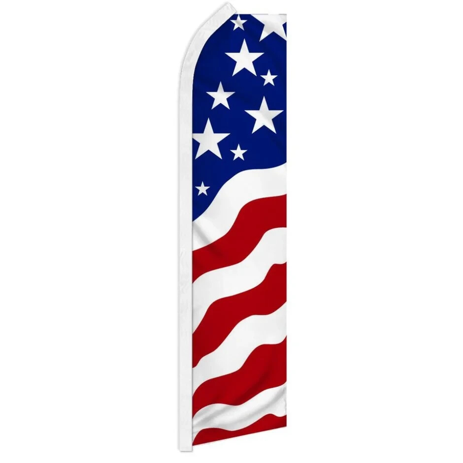 USA New Glory Swooper Advertising State Country Banner Flag of America