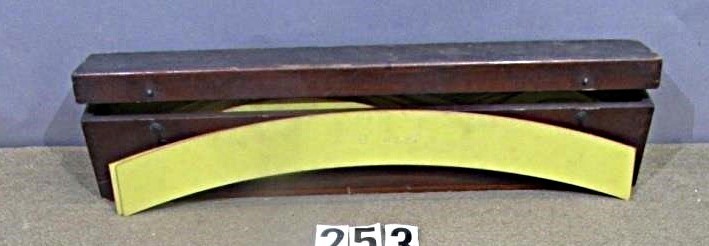 Antique Set of 30 Different⌛“K&E” Arc-Gauges in Mahogany Box🛠️