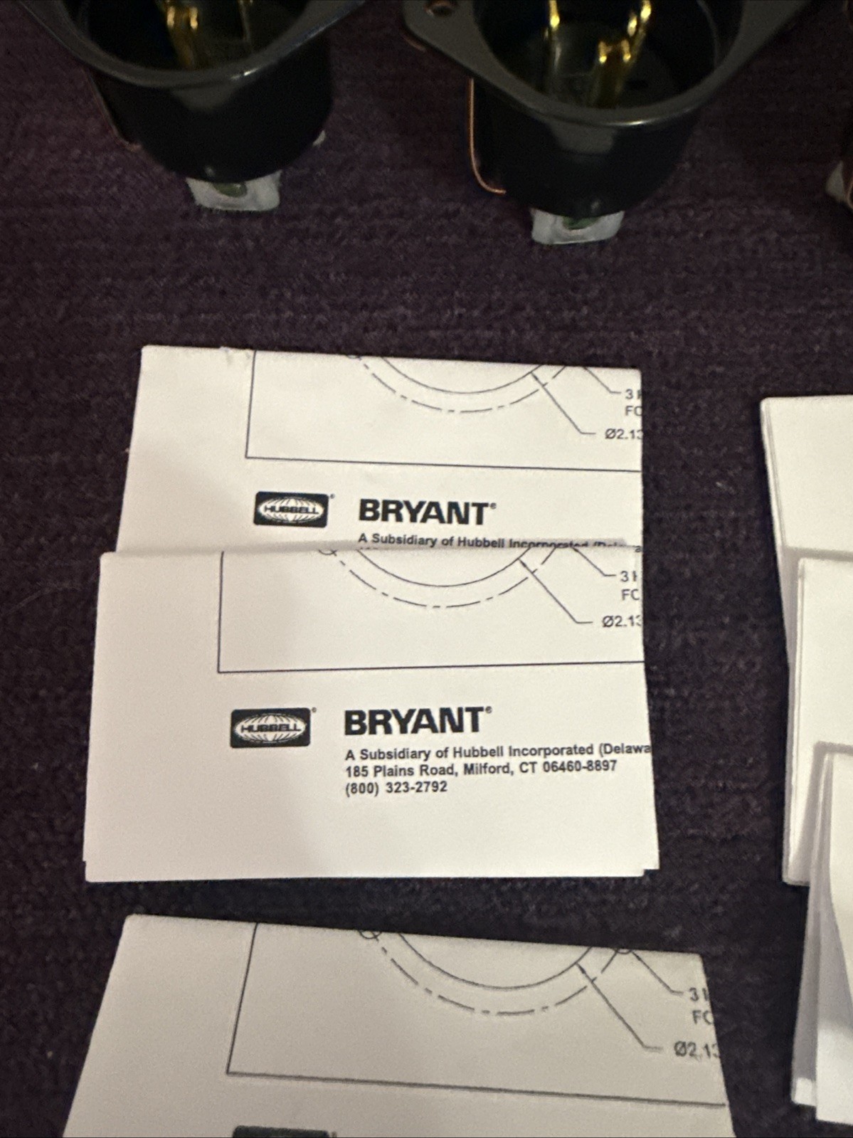 Bryant 5278G flanged equipment inlets Lot Of 16 New