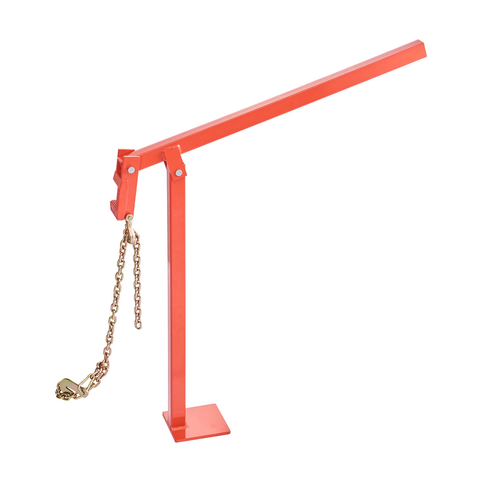 Uimoso 32 in T Post Puller with 43 in Chain for Heavy Duty Fence Removal
