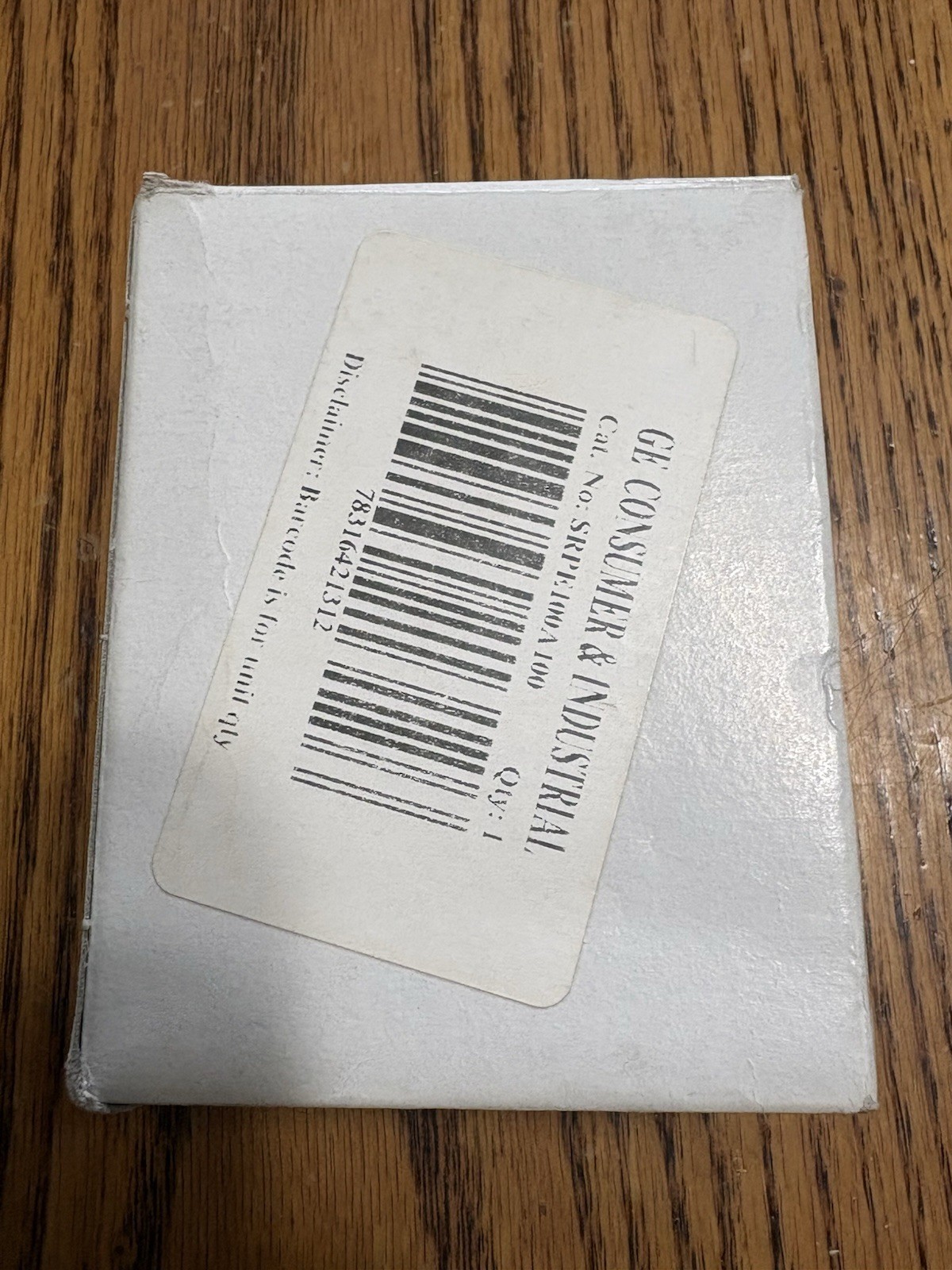 GE SPECTRA RMS RATING PLUG SRPE100A100 for 100A Sensor on SEDA, SEHA, SELA, SEPA
