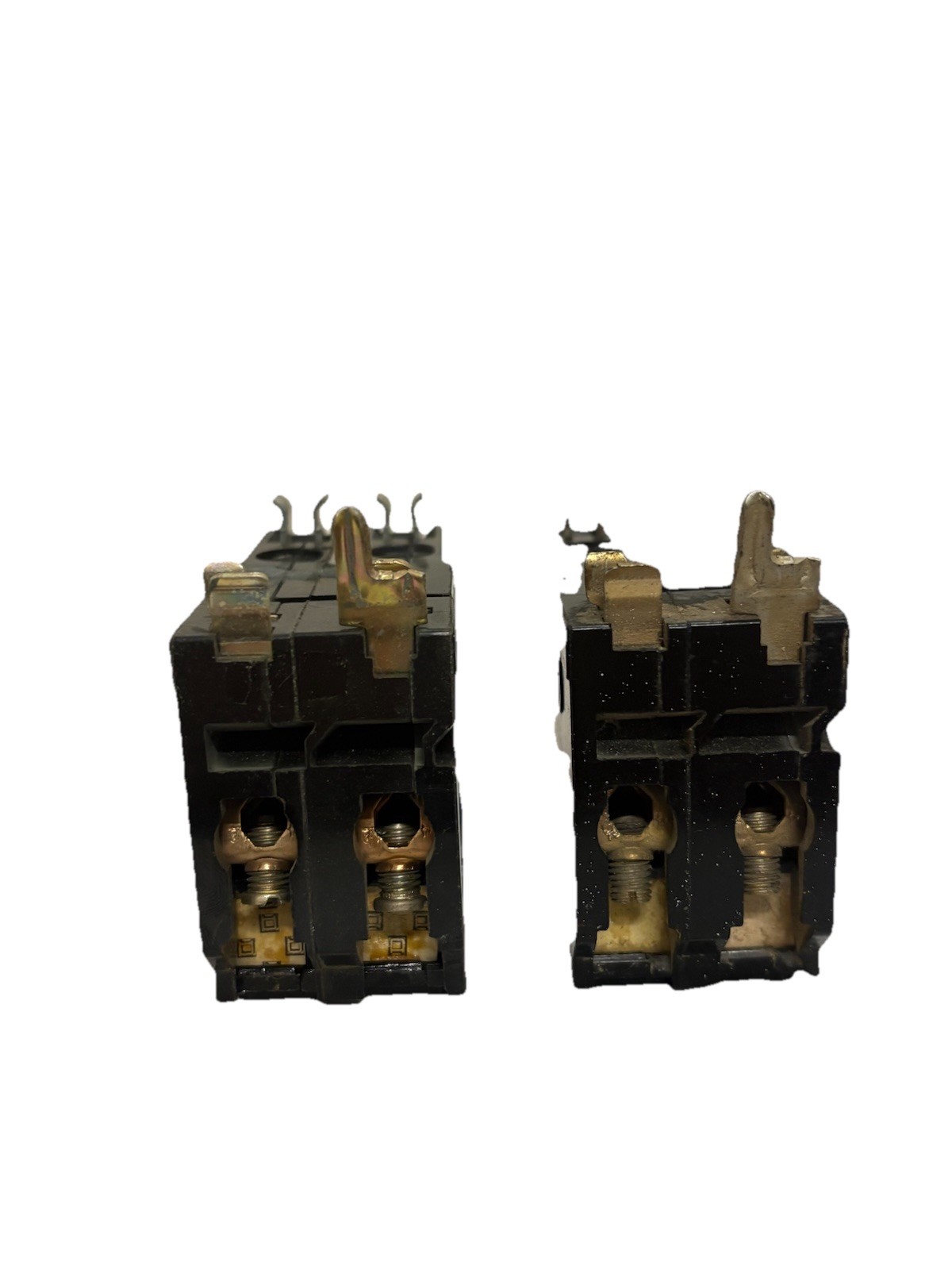 (2) Square D QO230 Old Style 2 Pole 30 Amp Long Foot Stab Style Circuit Breaker