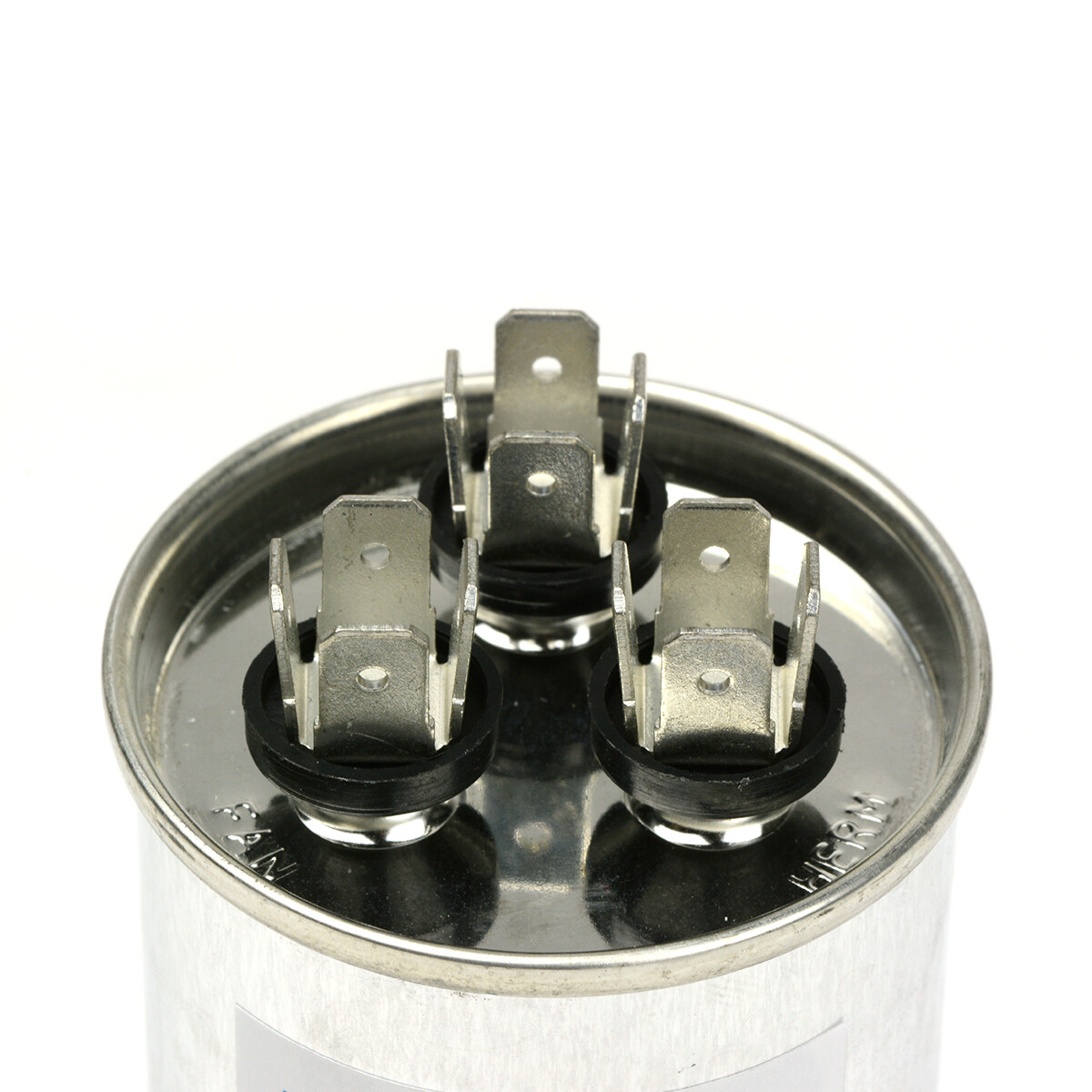 TEMCo 45+7.5 uf/MFD 370-440 VAC volts Round Dual Run Capacitor 50/60 Hz -Lot-2