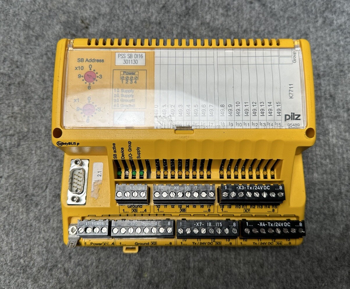 Pilz PSS SB DI16 301130 Vers. No.: 2.1