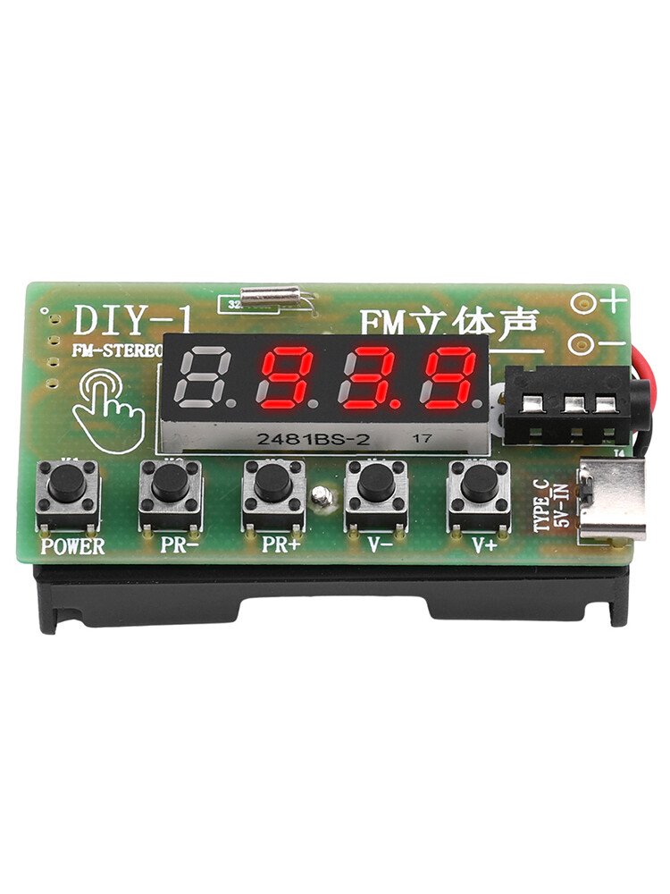 87MHz-108MHz Stereo Receiver Wireless Module AM FM Radio DIY Electronic Kits