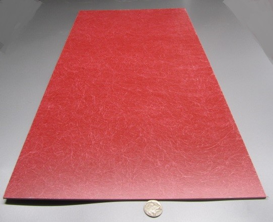 GPO3 Electrical Red Fiberglass Sheet 1/8″ Thick x 12.0″ Wide x 24.0″ Long