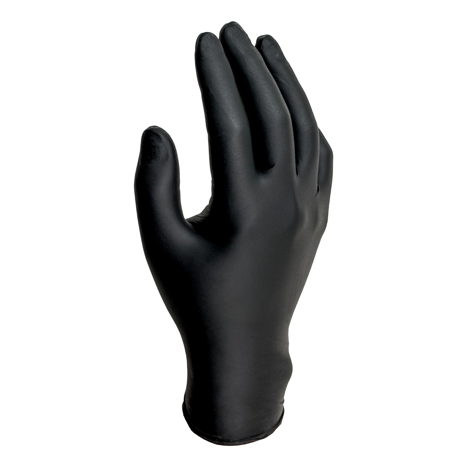 Ansell MK-296 XL Microflex MidKnight Black Nitrile Gloves Powder-Free Box of 100
