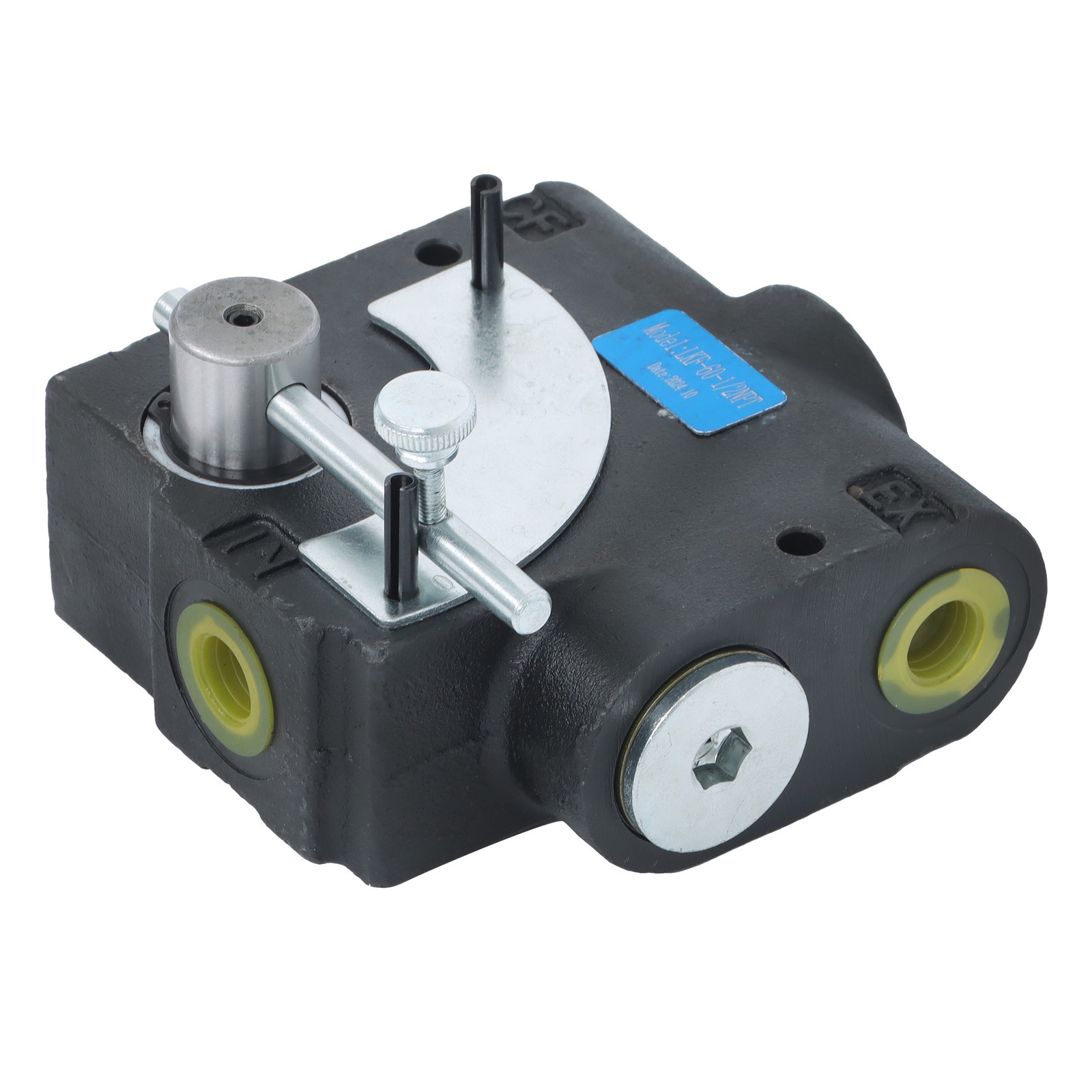 1/2”NPT Hydraulic Adjustable Variable Flow Control Valve 0-30GPM FC51 Side-Port
