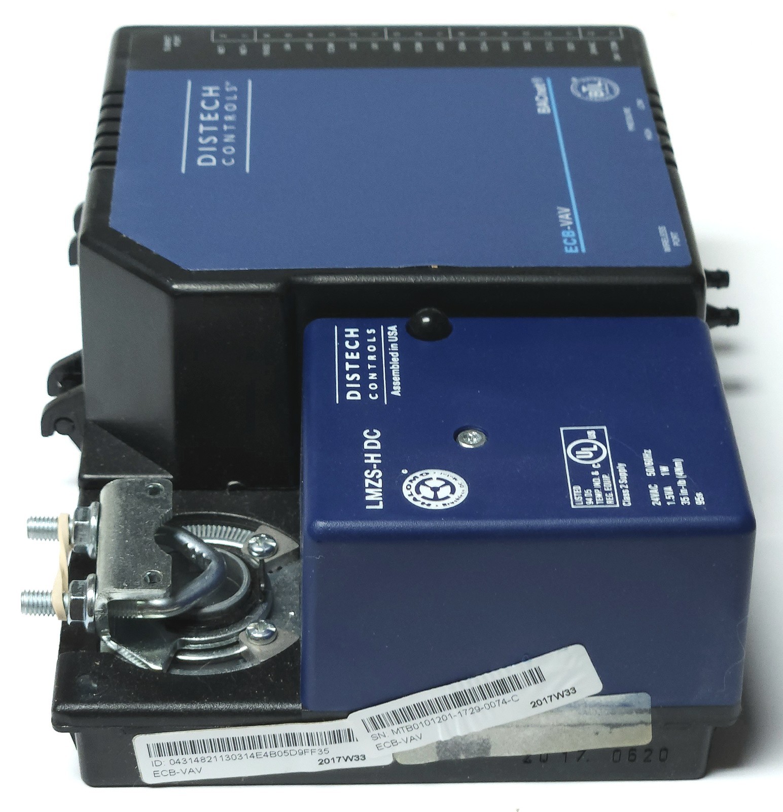 DISTECH CONTROLS ECB VAV CDIB VAXX 01 HVAC Programmable Positioner Controller