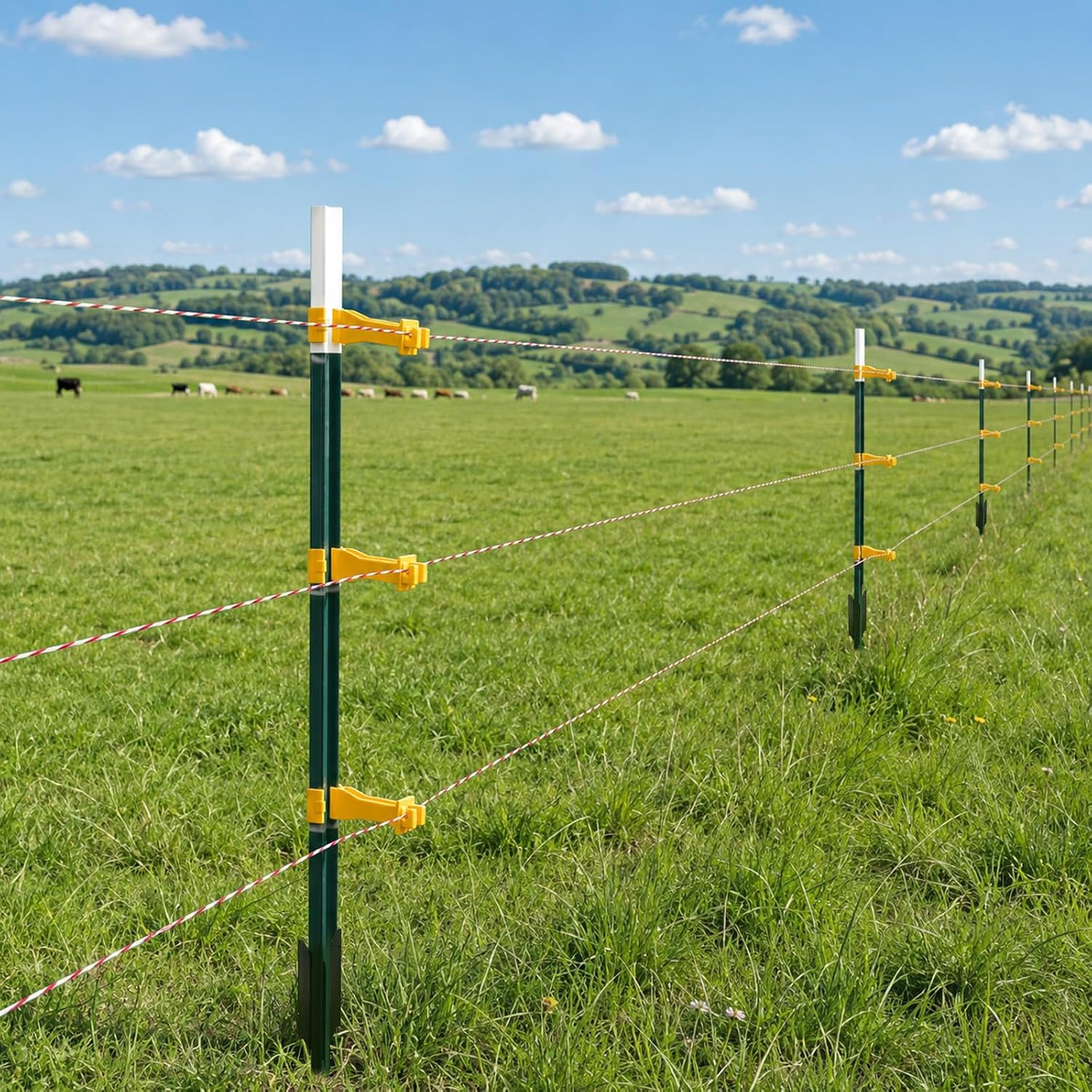 Reversed Extender Insulator Snap Fit T Post Insulators for Electric Fence Wire f