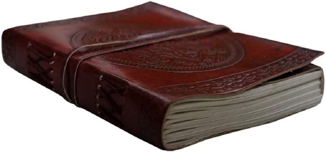 Celtic Knot Blank Page DIARY JOURNAL NOTEBOOK ~ Handcrafted Handmade Leather