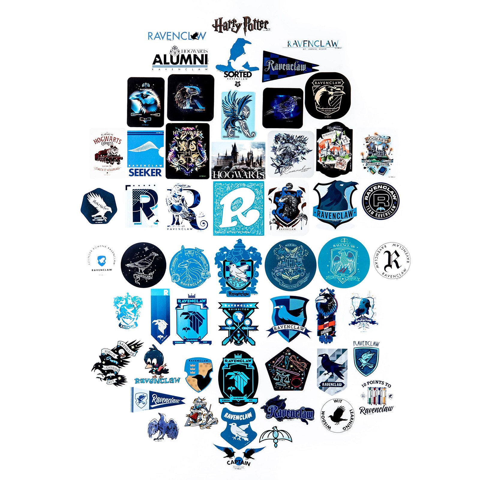 Conquest Journals Harry Potter Ravenclaw Vinyl Stickers, Unique Stickers 1