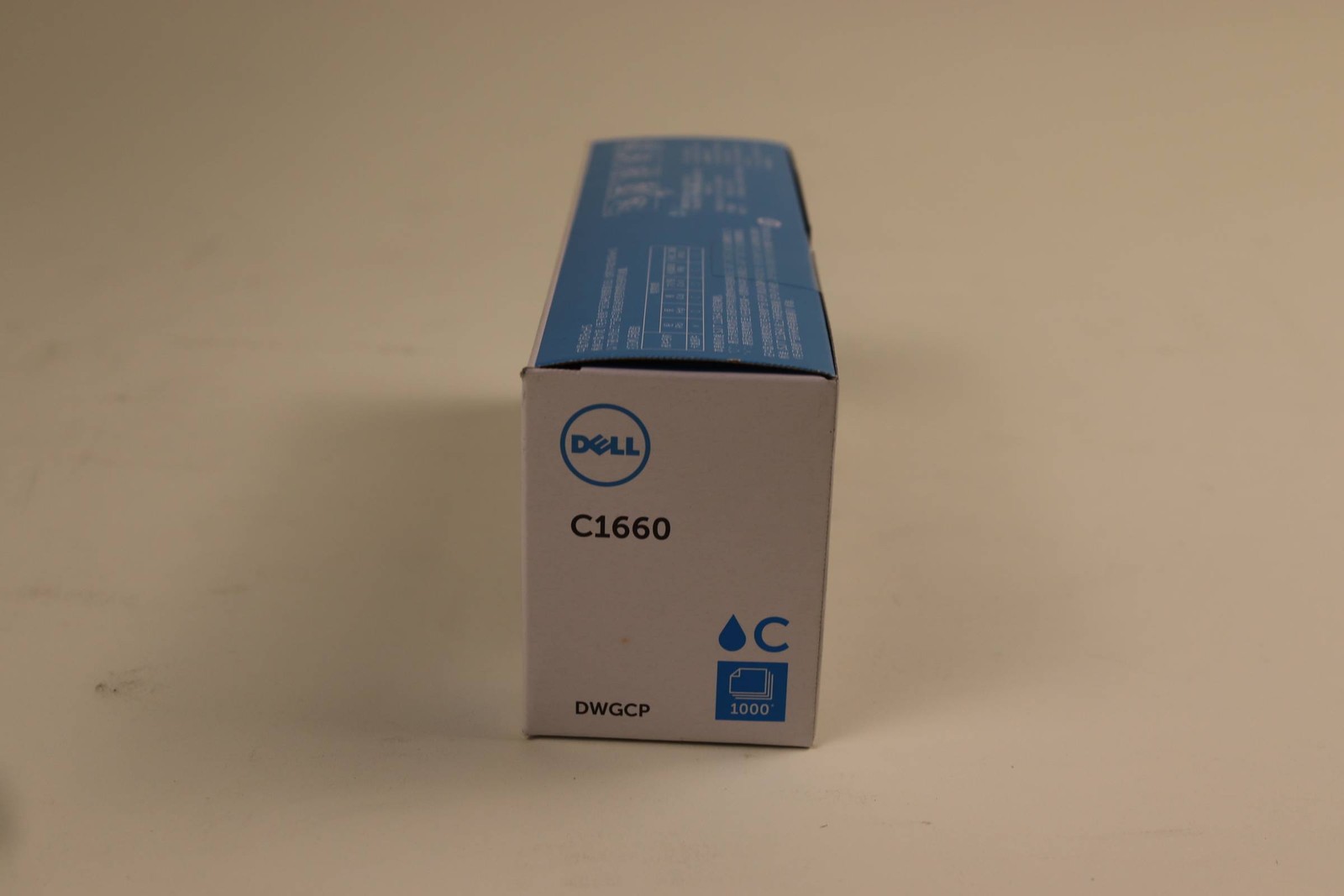 DELL C1660 TONER CARTRIDGE | DWGCP | CYAN | NEW
