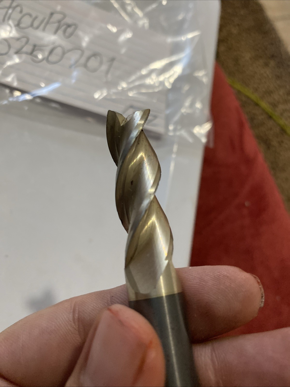 ACCUPRO 1/2X1/2X1-1/2X4 SQUARE END MILL SINGLE END 65250201 3FL ZRN COATED (I33)